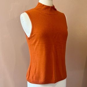 Mock-neck Sweater Vest